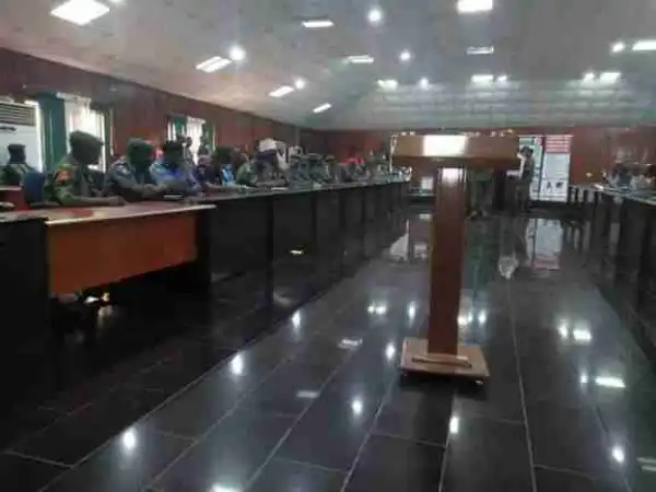 Operation Python Dance II: Chief Of Army Staff, Buratai, Storms Ebonyi (Photos)